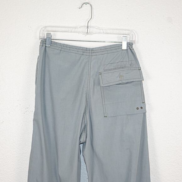 vintage Maharishi Gray Cargo Pants lightweight size Small AW 99/00 - Picture 7 of 12